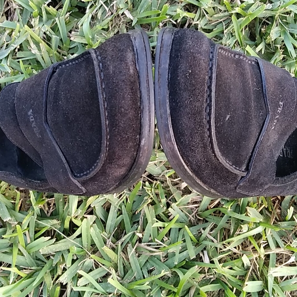 PRADA SUEDE PENNY LOAFERS - Picture 7 of 17